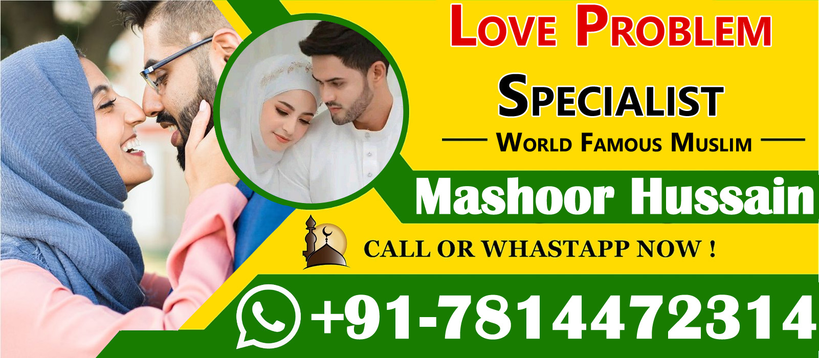 World Famous Astrologer Mashoor Hussain +91-7814472314